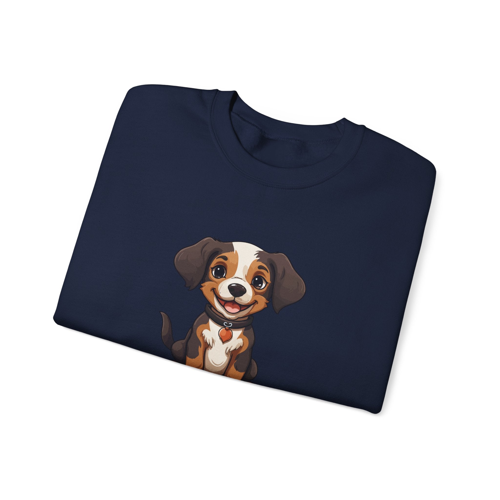 Cute Dog "Butter" Est. 2024 - Funny Pet Lover Tee for Dog Moms  for Proud Pet Lovers Pet Lovers Cute Pet Tees Design with Dog and Woman | Animal Moms | Animal Moms - Dog Owners Sweatshirt - Dog Lovers Sweatshirt - Unisex Heavy Blend™ Crewneck Sweatshirt