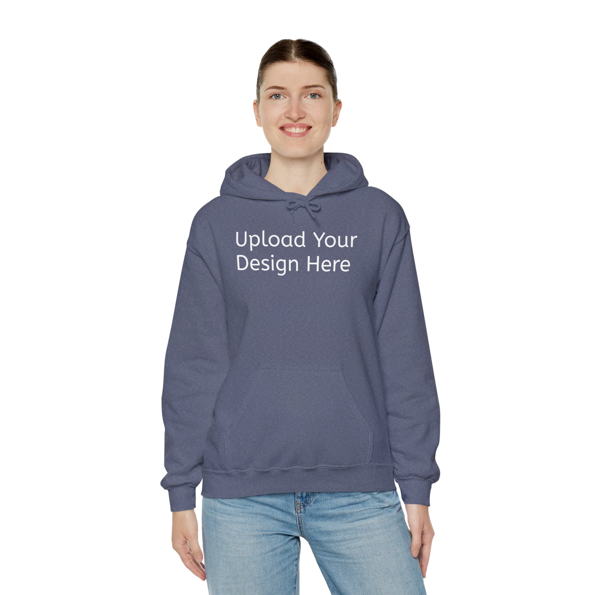 Customizeable Hoodies - Upload Your Design In The Box Or Write Anything in Description To Print On This Hoodies