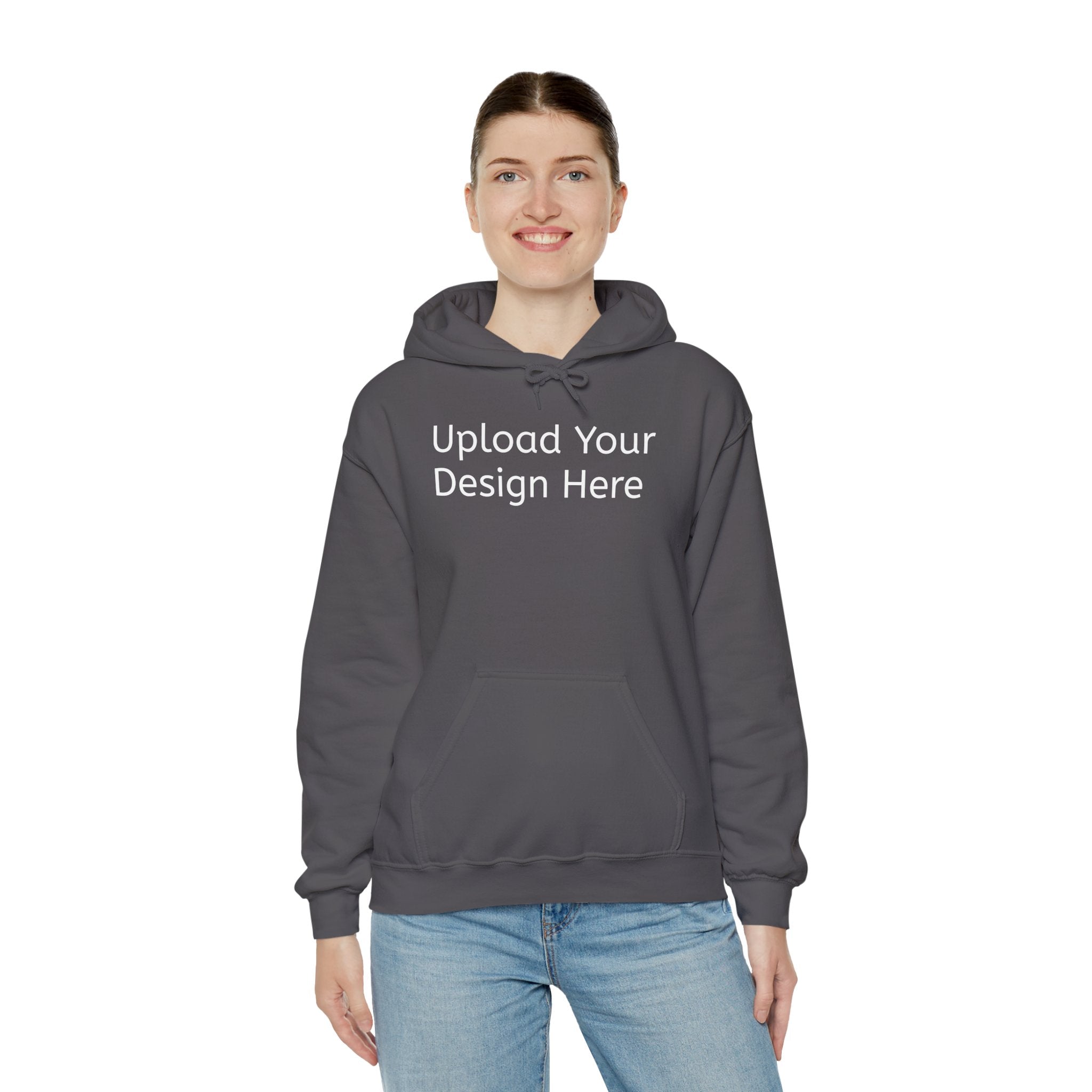 Customizeable Hoodies - Upload Your Design In The Box Or Write Anything in Description To Print On This Hoodies