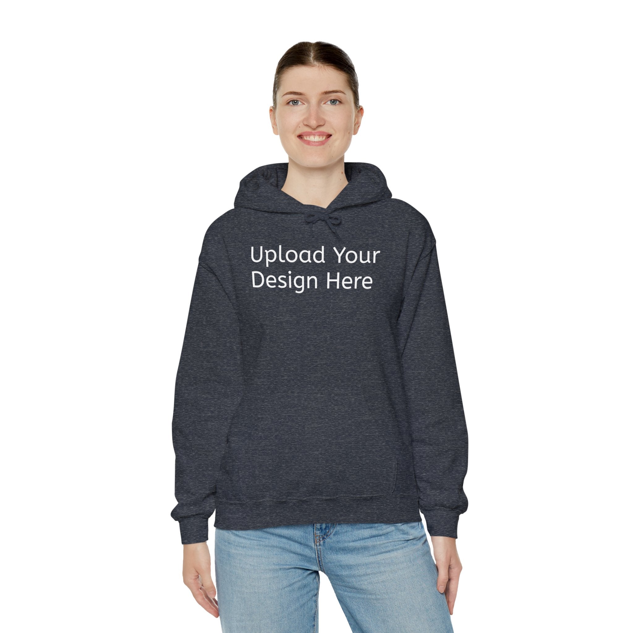 Customizeable Hoodies - Upload Your Design In The Box Or Write Anything in Description To Print On This Hoodies