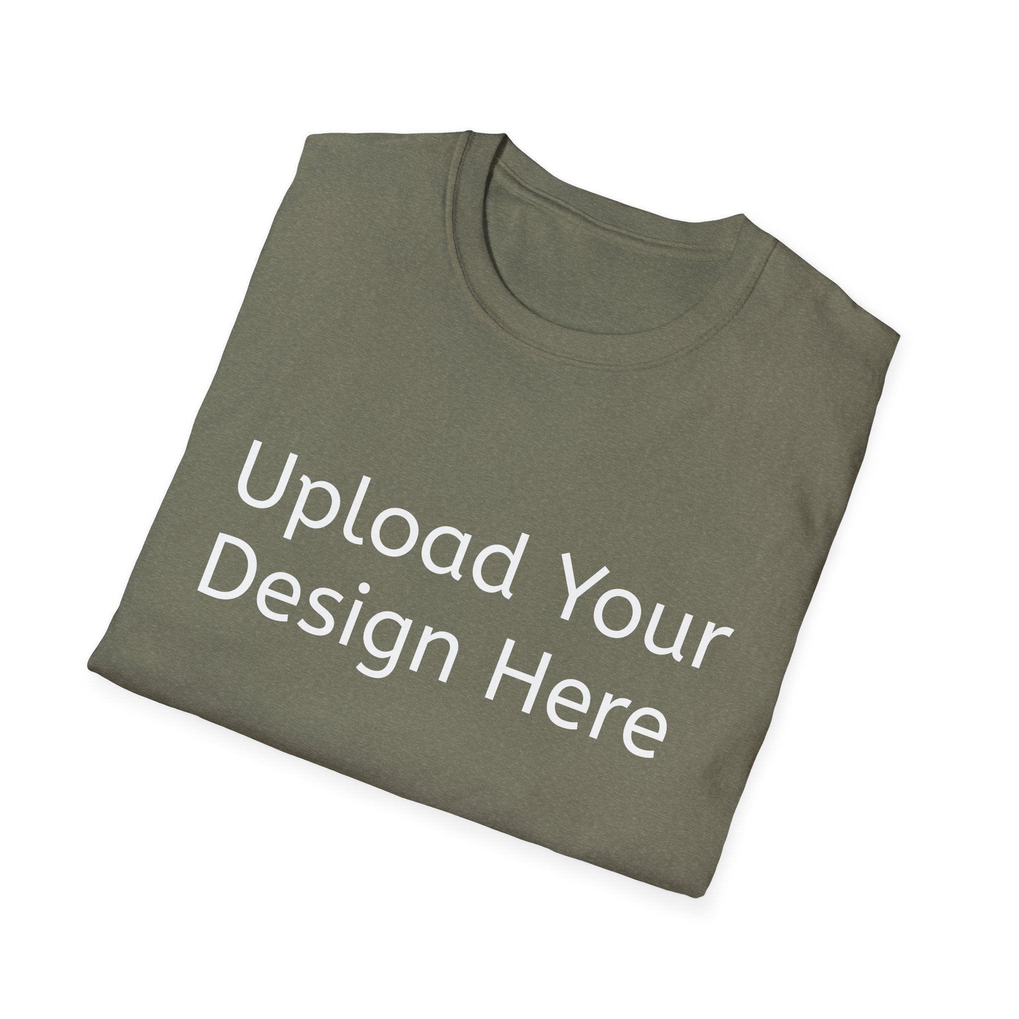 New Customizeable T-Shirt - Upload Your Design In The Box Or Write Anything in Description To Print On This T-Shirt