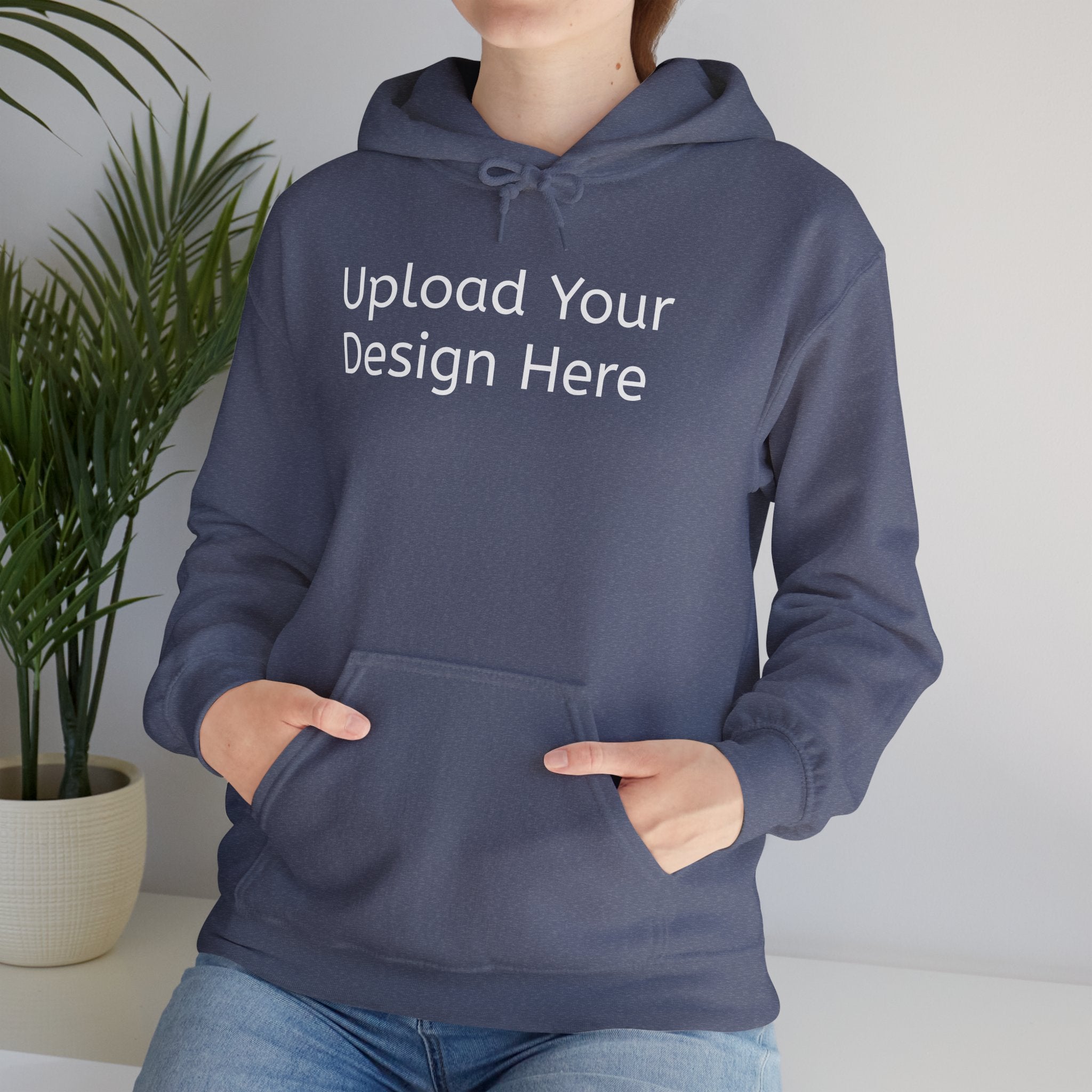 Customizeable Hoodies - Upload Your Design In The Box Or Write Anything in Description To Print On This Hoodies