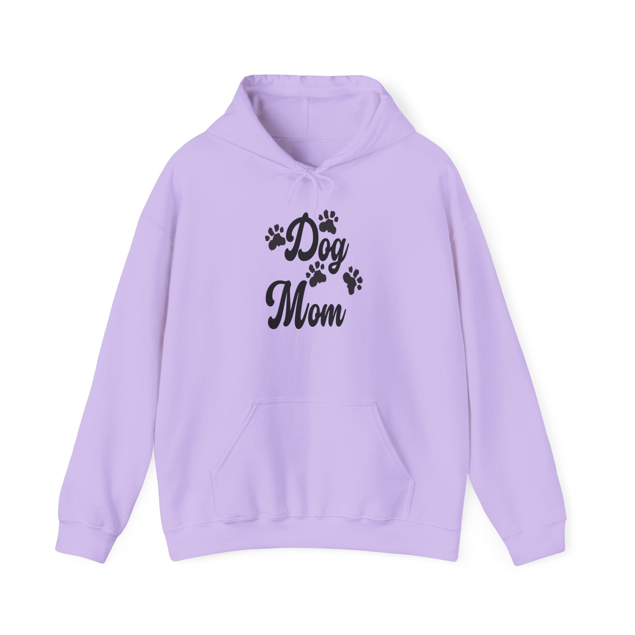 Dog Mom Paw Hoodies For Dog Lovers - Pet Lovers Hoodie - Dog Paw Lovers Unisex Heavy Blend™ Hooded Sweatshirt