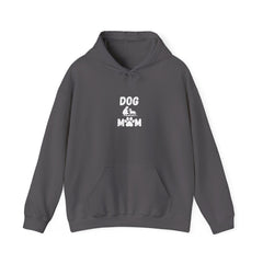 Dog Paw Printed On Heartbeat for Dog Lovers - Funny Pet Lover Tee for Dog Moms | Pet Lovers Cute Pet Tees Animal Moms Women’s Apparel - Pet Lovers Hoodie - Dog Paw Lovers Unisex Heavy Blend™ Hooded Sweatshirt