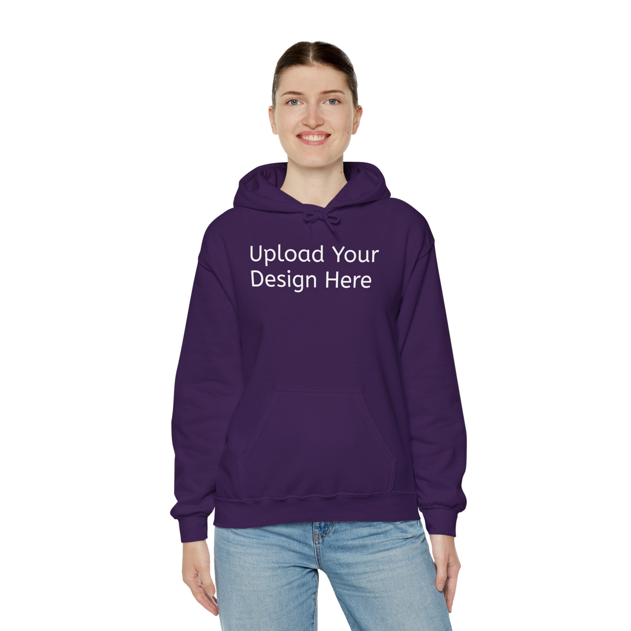 Customizeable Hoodies - Upload Your Design In The Box Or Write Anything in Description To Print On This Hoodies