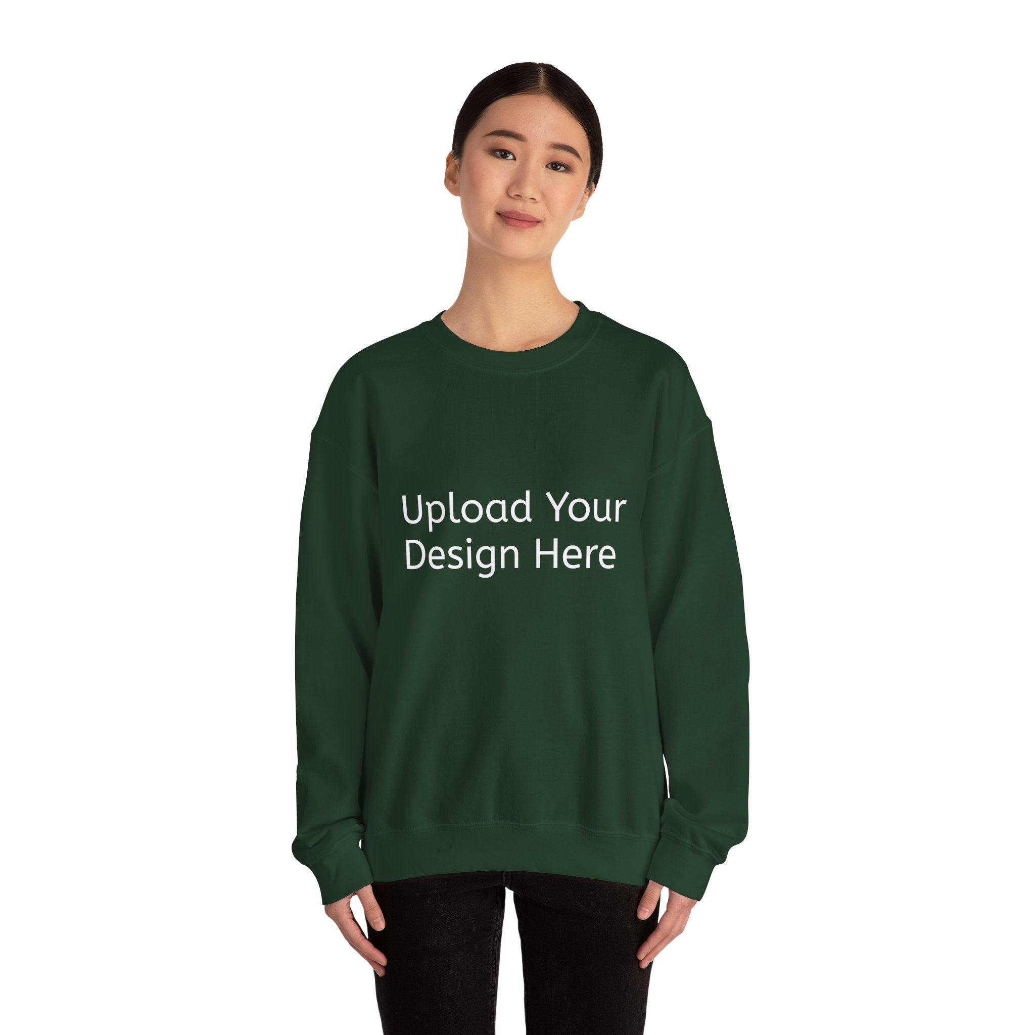 Customizeable Sweatshirt - Upload Your Design In The Box Or Write Anything in Description To Print On This Sweatshirt