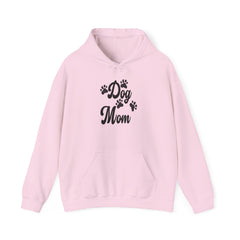 Dog Mom Paw Hoodies For Dog Lovers - Pet Lovers Hoodie - Dog Paw Lovers Unisex Heavy Blend™ Hooded Sweatshirt