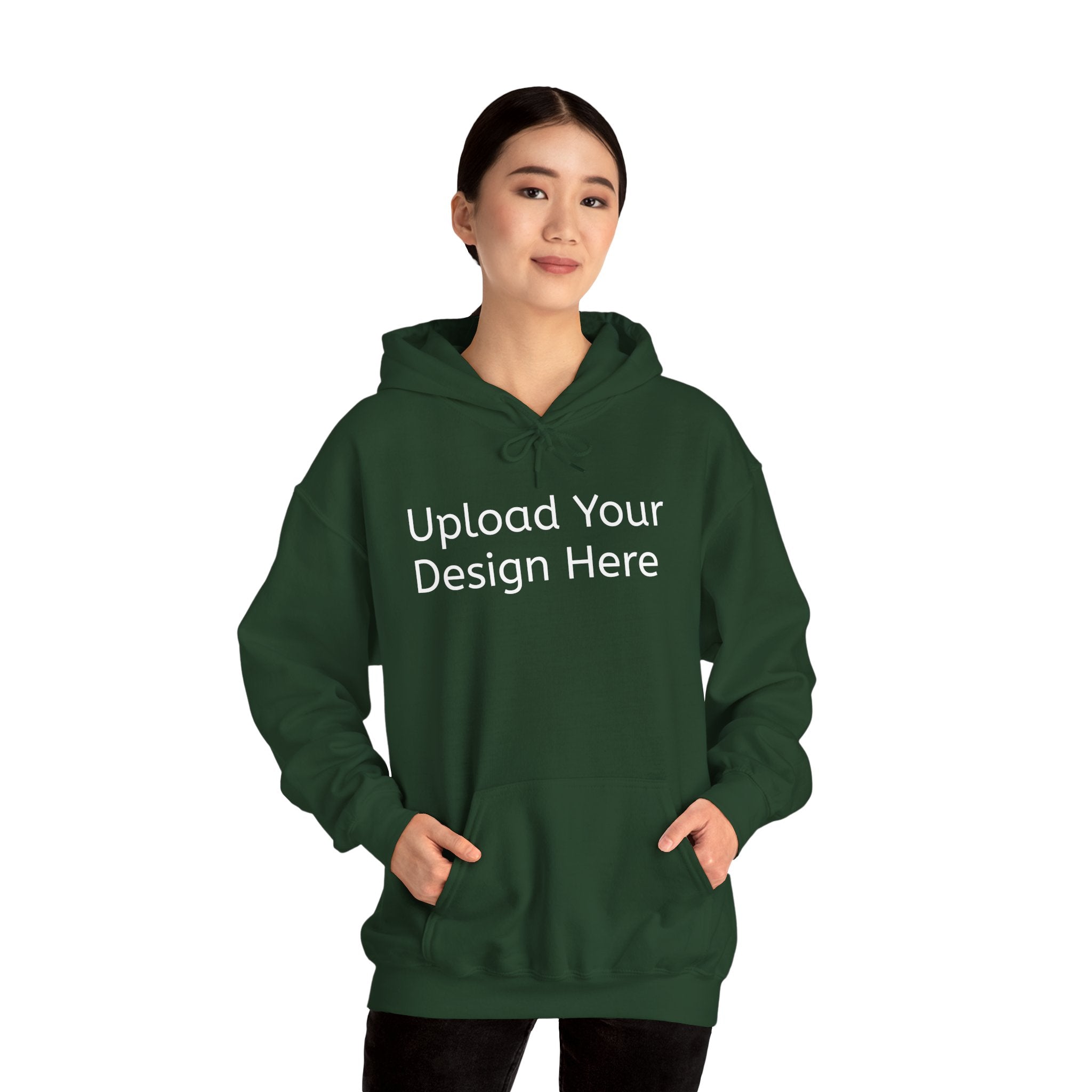 Customizeable Hoodies - Upload Your Design In The Box Or Write Anything in Description To Print On This Hoodies